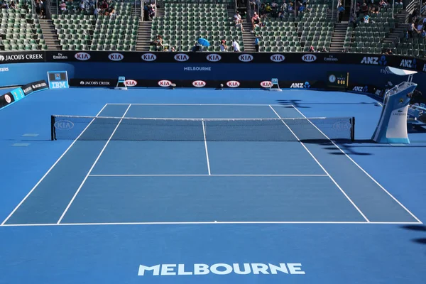 Visa court 2 under Australian Open 2016 på Australian tenniscenter i Melbourne Park — Stockfoto