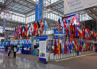 kayıt alanında en büyük new york diş toplantı javits Center