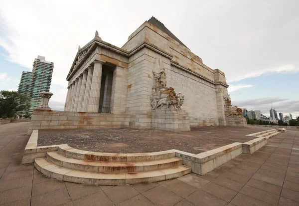 Der schrein der erinnerung in melbourne, australien — Stockfoto