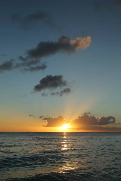 Coucher de soleil à La Romana, République dominicaine — Photo