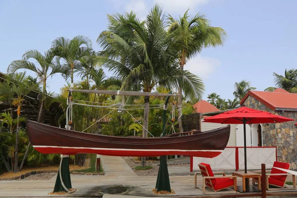 Eden Rock hotel på St Barts, franska Västindien. — Stockfoto