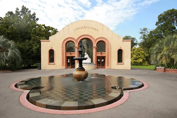 Het Conservatorium in de Fitzroy Gardens, Melbourne — Stockfoto