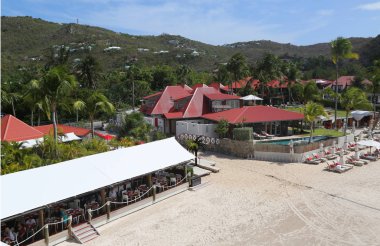 Eden Rock hotel, St Barts, Fransız Batı Hindistan