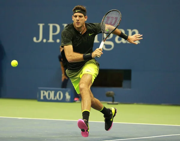 Juan Martin Del Porto, champion du Grand Chelem d'Argentine en action lors de son US Open 2016 — Photo