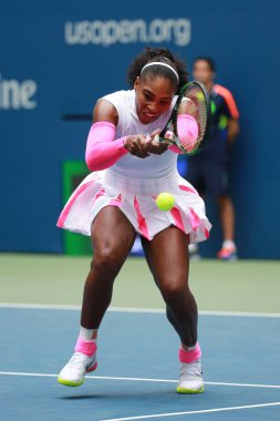 Eylem bize açık 2016 onun yuvarlak üç maç sırasında Grand Slam şampiyonu Serena Williams Amerika Birleşik Devletleri