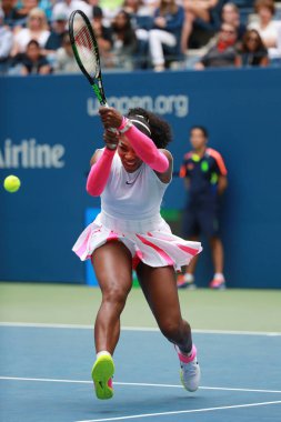 Eylem bize açık 2016 onun yuvarlak üç maç sırasında Grand Slam şampiyonu Serena Williams Amerika Birleşik Devletleri