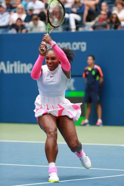 Eylem bize açık 2016 onun yuvarlak üç maç sırasında Grand Slam şampiyonu Serena Williams Amerika Birleşik Devletleri