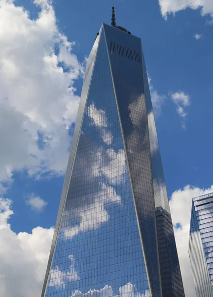 Freedom tower v dolním Manhattanu — Stock fotografie