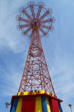 Paraşütle atlama kulesi - Brooklyn 'deki ünlü Coney Adası simgesi