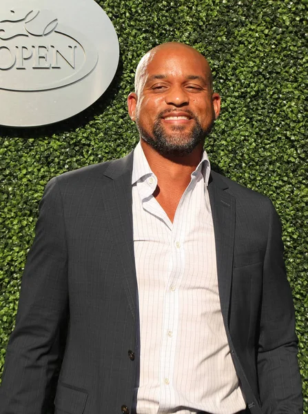 American fitness trainer, TV personality and choreographer Shaun T attends the 2016 US Open Opening Night — Stock Photo, Image