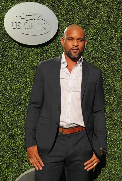American fitness trainer, TV personality and choreographer Shaun T attends the 2016 US Open Opening Night — Stock Photo, Image