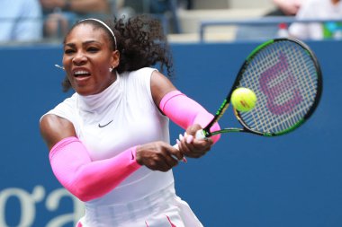 Eylem bize açık 2016 onun yuvarlak üç maç sırasında Grand Slam şampiyonu Serena Williams Amerika Birleşik Devletleri