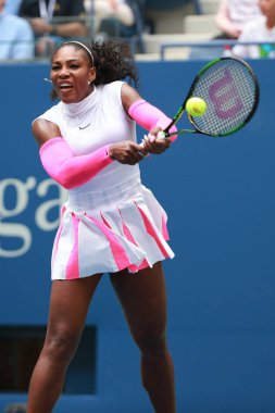 Eylem bize açık 2016 onun yuvarlak üç maç sırasında Grand Slam şampiyonu Serena Williams Amerika Birleşik Devletleri