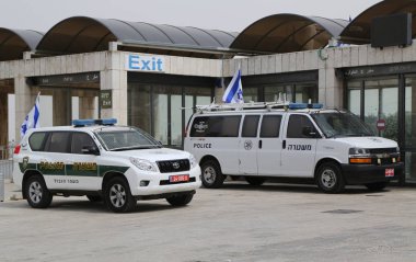 İsrail polis Kudüs'ün eski şehri güvenlik sağlamak.