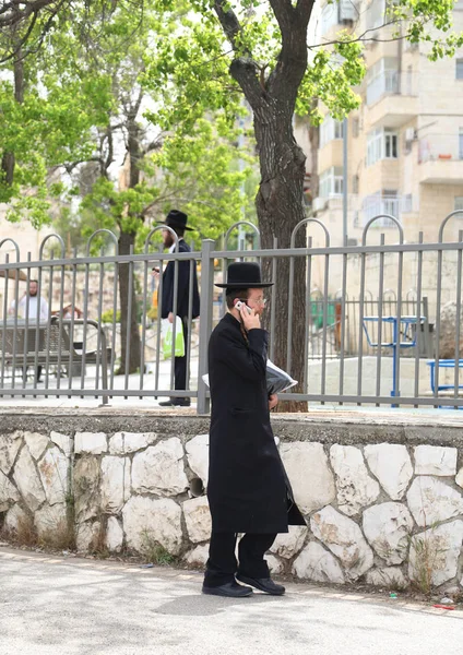 Escena en la calle del barrio judío de Jerusalén — Foto de Stock