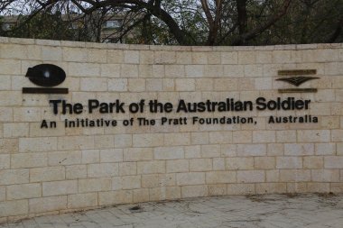 Bira Sheba Avustralyalı asker Park