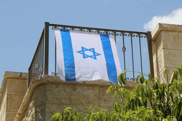 Bandeira de Israel — Fotografia de Stock