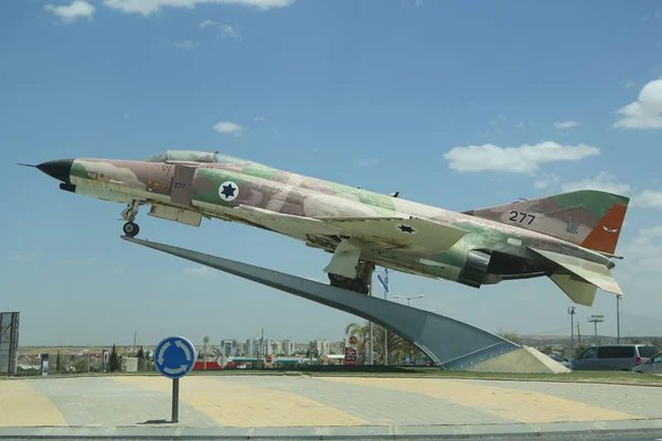 Força Aérea de Israel McDonnell Douglas F-4E Phantom II jato de caça — Fotografia de Stock