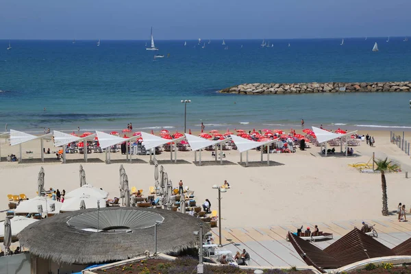 Playa de Acadia en Herzliya, Israel . —  Fotos de Stock