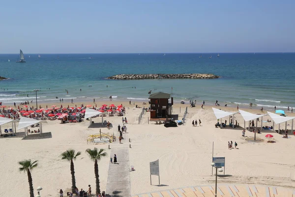 Acadia Beach in Herzliya, Israel. — Stock Photo, Image