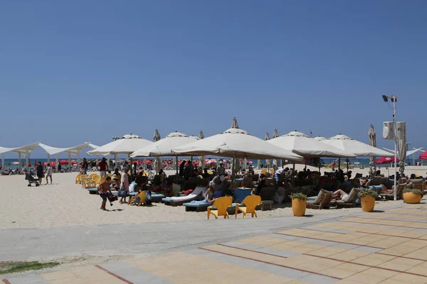 Acadia Beach in Herzliya, Israel. — Stock Photo, Image