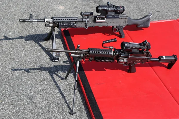 M240 や M249 軽機関銃 — ストック写真