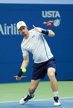 Grand Slam şampiyonu Andy Murray bize açık 2016 sırasında eylem büyük Britanya'nın yuvarlak 3 maç