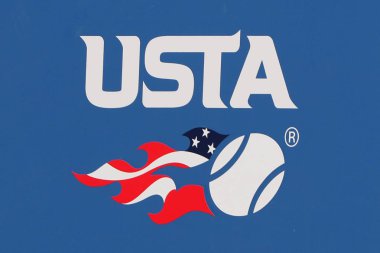 Billie Jean King Ulusal Tenis merkezi New York, Amerika Birleşik Devletleri Tenis Birliği logosu