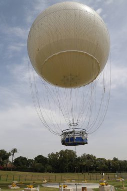 Tel Aviv yeni cazibe Tlv sıcak hava balonu Hayarkon Park 