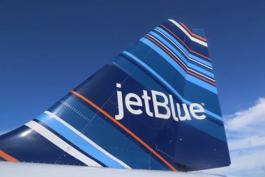 JetBlue Embraer 190 barkod esinlenen tasarım yeri 