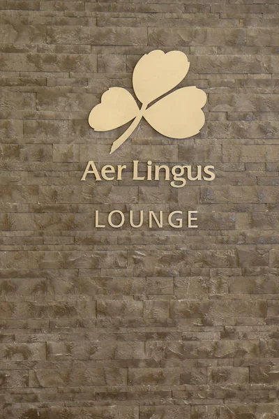 Aer Lingus Lounge binnenkant Jetblue Terminal 5 op John F Kennedy International Airport in New York — Stockfoto