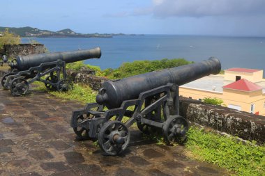 Tarihsel Fort George St George's, Grenada, eski toplar