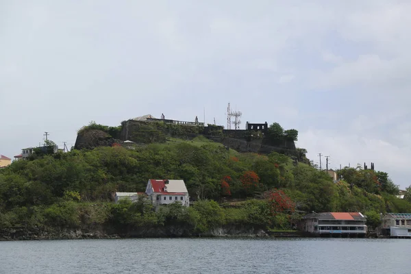 Historyczny Fort George w St. George's, Grenada — Zdjęcie stockowe