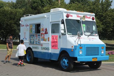 Dondurma kamyonu Flushing Meadows Corona Park