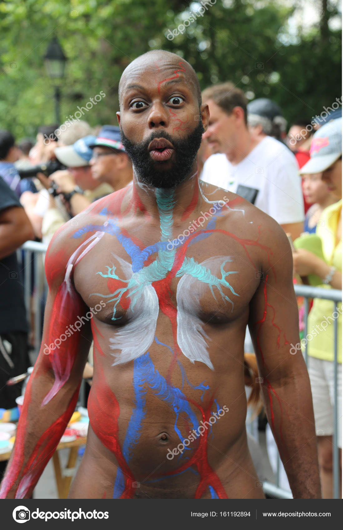 Nude male body paint-hot porn