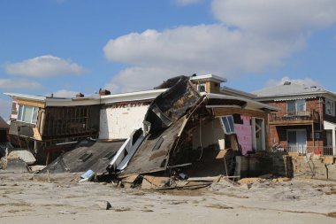 dört ay sonra fırtına sandy Beach house yok