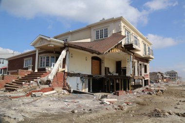 dört ay sonra fırtına sandy Beach house yok