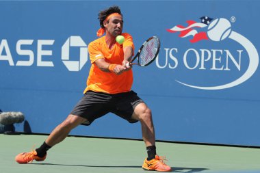 Profesyonel tenisçi Marcos Baghdatis Kıbrıs eylem sırasında bize açık 2016 yuvarlak dört maç