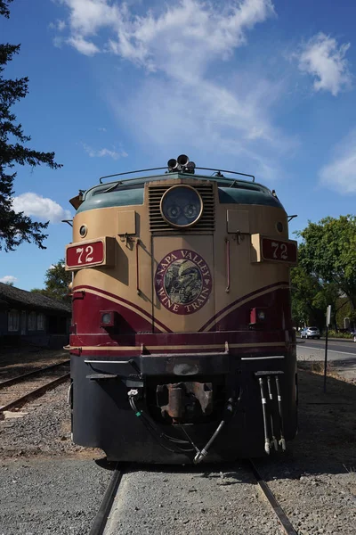 Napa, Kaliforniya şarap tren — Stok fotoğraf