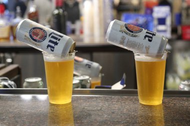 Miller Lite bira barda hizmet vermeye hazır