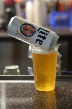 Miller Lite bira barda hizmet vermeye hazır