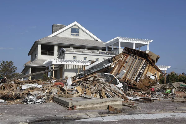 Far Rockaway, New York kasırga Sandy sonrasında sahil evi yok