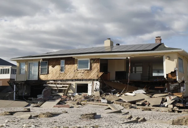 Far Rockaway, New York kasırga Sandy sonrasında sahil evi yok.