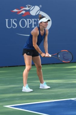 Profesyonel tenis oyuncusu Simona Halep Romanya pratik bize açık 2017