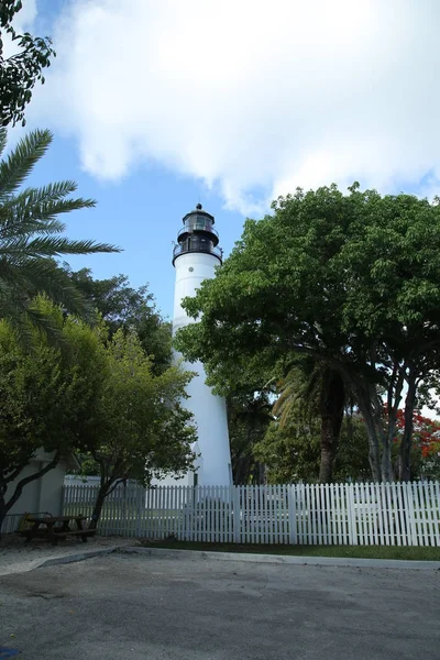 The Key West Light House and Keeper 's Quarters Museum — стоковое фото