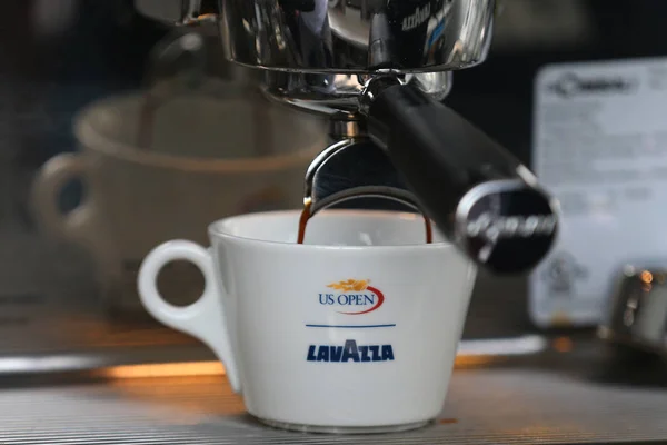 Lavazza coffee presented at the National Tennis Center during 2017 US Open — Stock Photo, Image