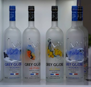 Ulusal Tenis Merkezi bize açık 2017 sırasında sunulan Grey Goose votka