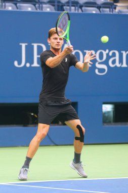 Profesyonel tenis oyuncusu David Goffin Belçika uygulamaları bize açık 2017 