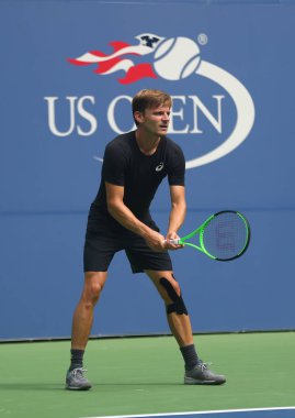 Profesyonel tenis oyuncusu David Goffin Belçika uygulamaları bize açık 2017 
