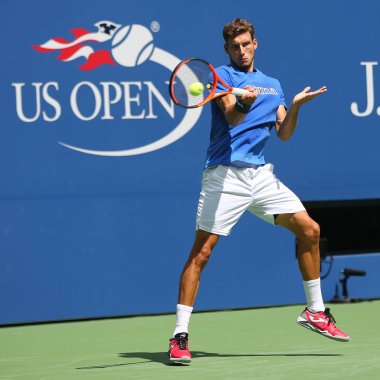 Profesyonel tenis oyuncusu Pablo Carreño Busta 2017 Us Open için İspanya yöntemler